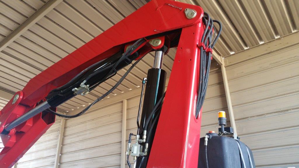 Crane After Painting crane restoration project