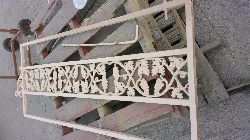 Fence Parts Sandblasted Painted by Kiwi Sandblasting and Painting