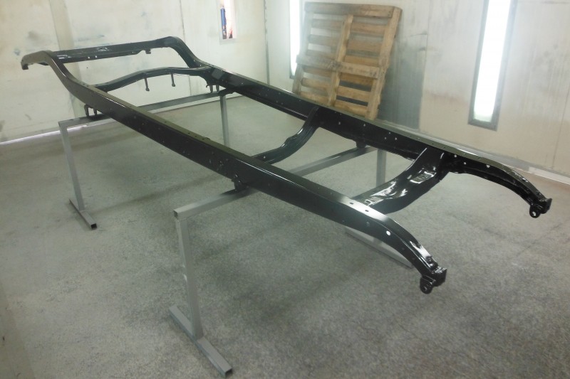 Frame After Painted by Kiwi Sandblasting and Painting