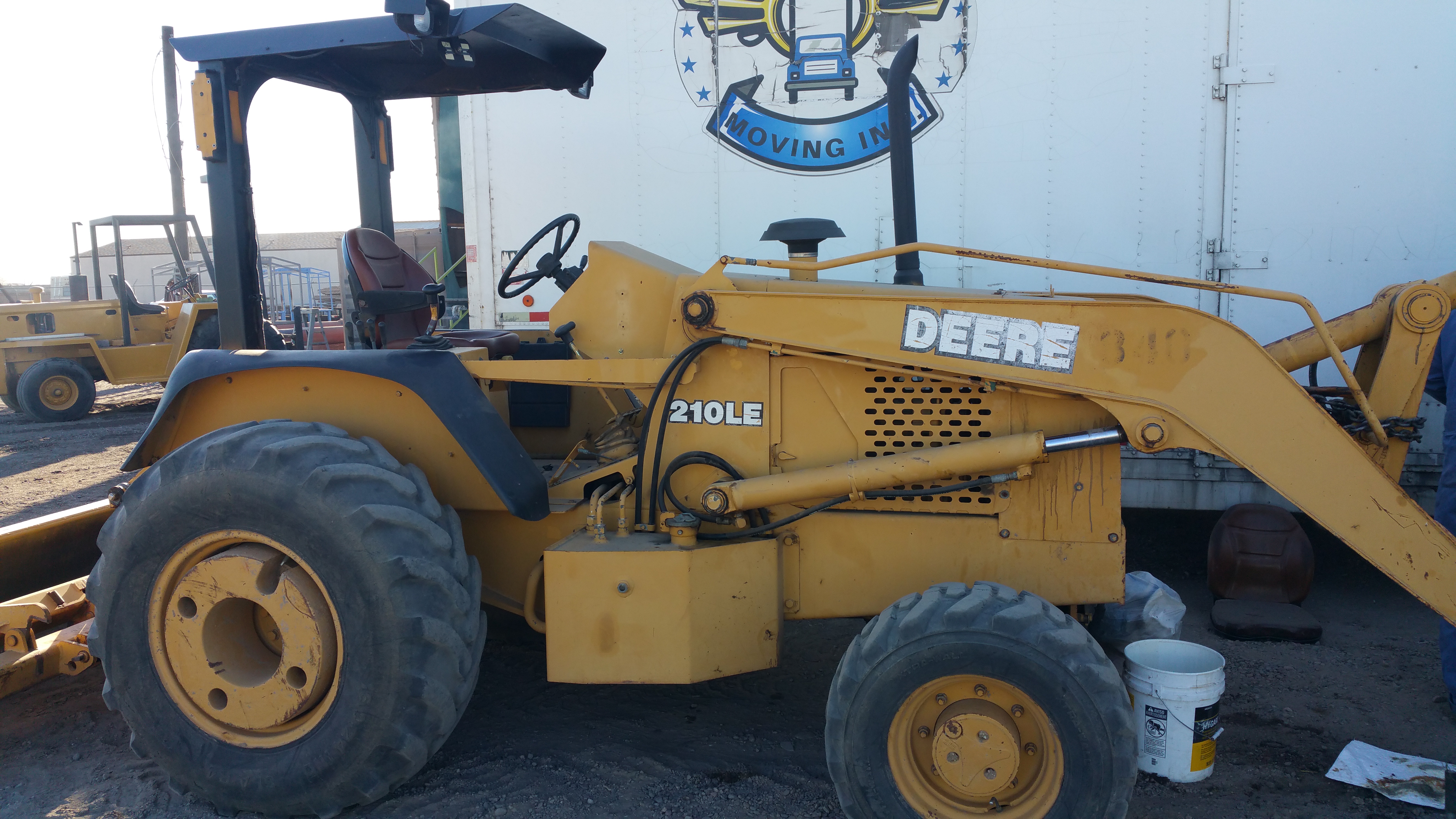 Tractor Before Restoration by Kiwi Sandblasting and Painting