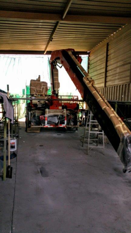 Crane Before Sandblasting