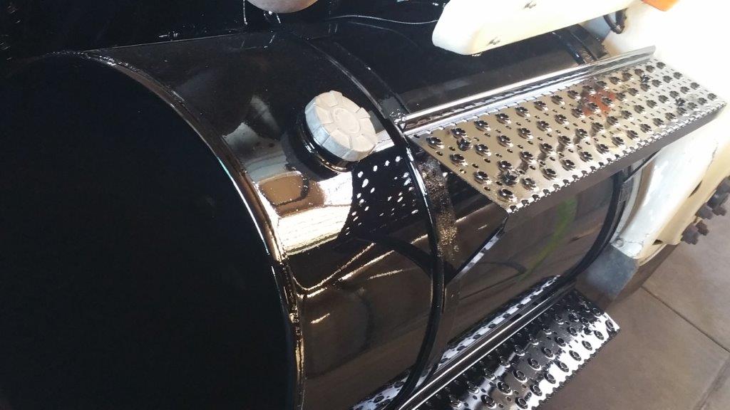 Fuel Tank Sandblasting